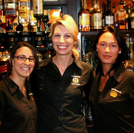 Red Rock Leisure Staff at P.J.O'Brien's Melbourne Aisport